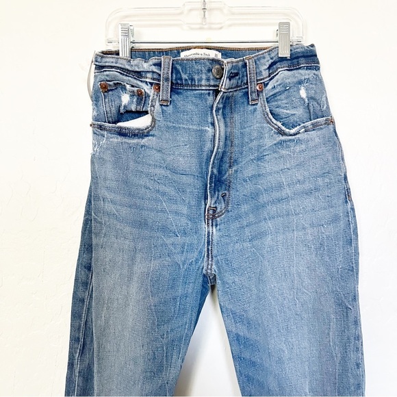 Abercrombie & Fitch The Ankle Straight Ultra High Rise Jeans 26 - Picture 5 of 7